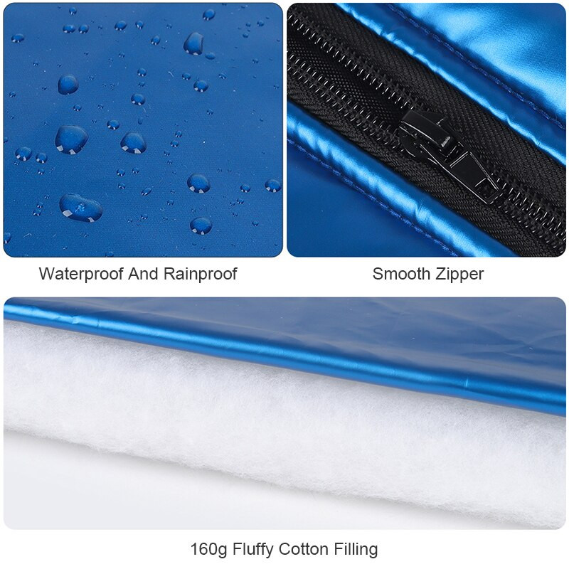 Talvised soojad lemmikloomakoerariided Suurte koerte jope Väikesed keskmised suured koerte mantel Chihuahua polsterdatud riided Prantsuse buldogi kostüüm S-7XL