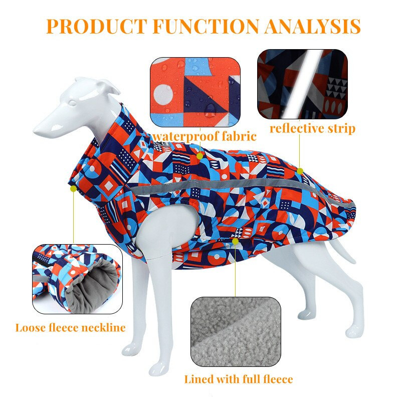 Suur koeravest jakk Talvine külma ilmaga soe lemmikloomamantel Dressipluus Kutsika riided Suurtele Keskmistele Väikestele Koertele Rõivaste Kostüüm
