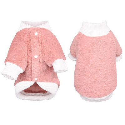 Haină drăguță pentru câini din lână pentru câini de talie mică Jachetă de iarnă îmbrăcăminte caldă pentru animale de companie pentru haine pentru câini pulover haine chihuahua