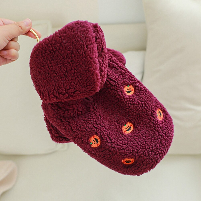 Iarnă pentru câini din lână de miel haine termice Hanorac pentru câini Jachetă termică pentru câini ținute pentru cățeluș haină pisica hanorac îmbrăcăminte