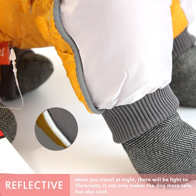 Žieminiai naminių šunų drabužiai Super šilta striukė Storesnė medvilninė kailis Neperšlampama mažų šunų naminių gyvūnėlių rūbai prancūzų buldogo šuniukui