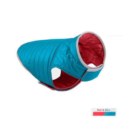 Pööratavad lemmikloomade koerte riided Veekindel talvine soe mantel mõlemalt küljelt sulejope väikestele keskmistele koertele Šnautseri lemmiklooma kutsika riided