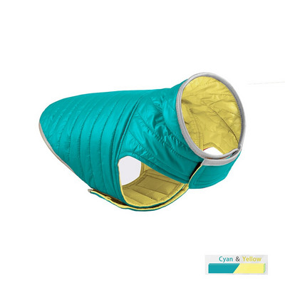 Pööratavad lemmikloomade koerte riided Veekindel talvine soe mantel mõlemalt küljelt sulejope väikestele keskmistele koertele Šnautseri lemmiklooma kutsika riided