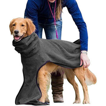 Benepaw Fashion Winter Dog Jacket Едноцветно топло кученце Регулируема жилетка за домашни любимци Палто Качулки Облекло Меко поларено кученце Дрехи