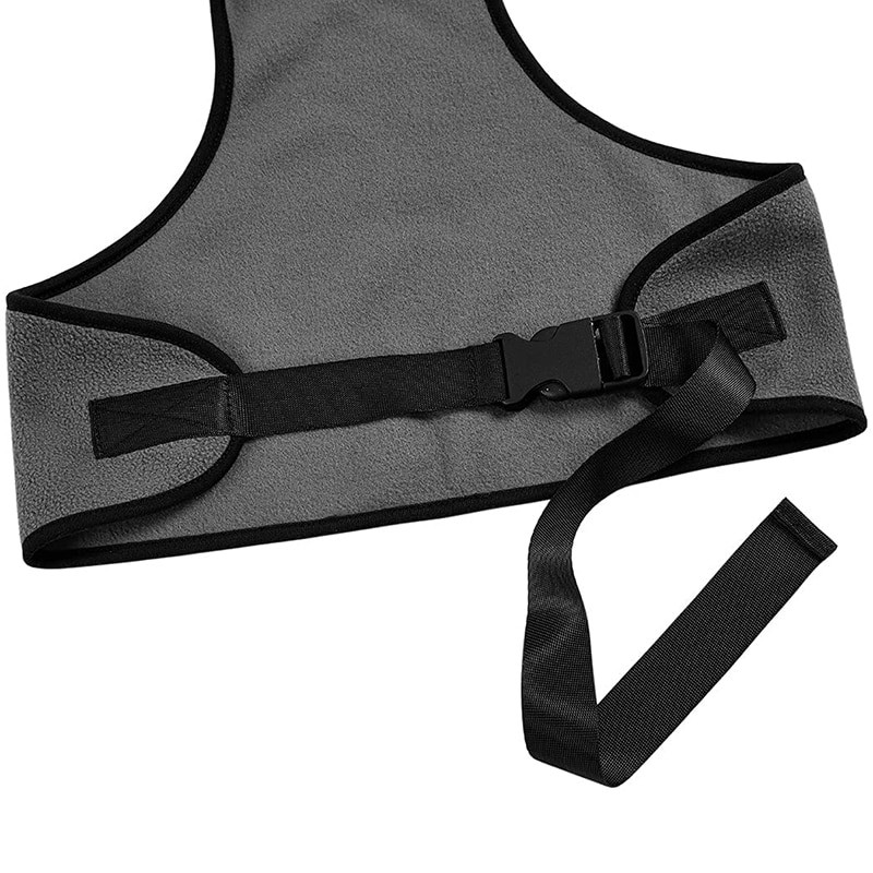 Benepaw Jachetă de iarnă pentru câini de culoare solidă, caldă, pentru cățeluș, vestă reglabilă pentru animale de companie, haine cu glugă, haine moale din lână pentru cățeluș