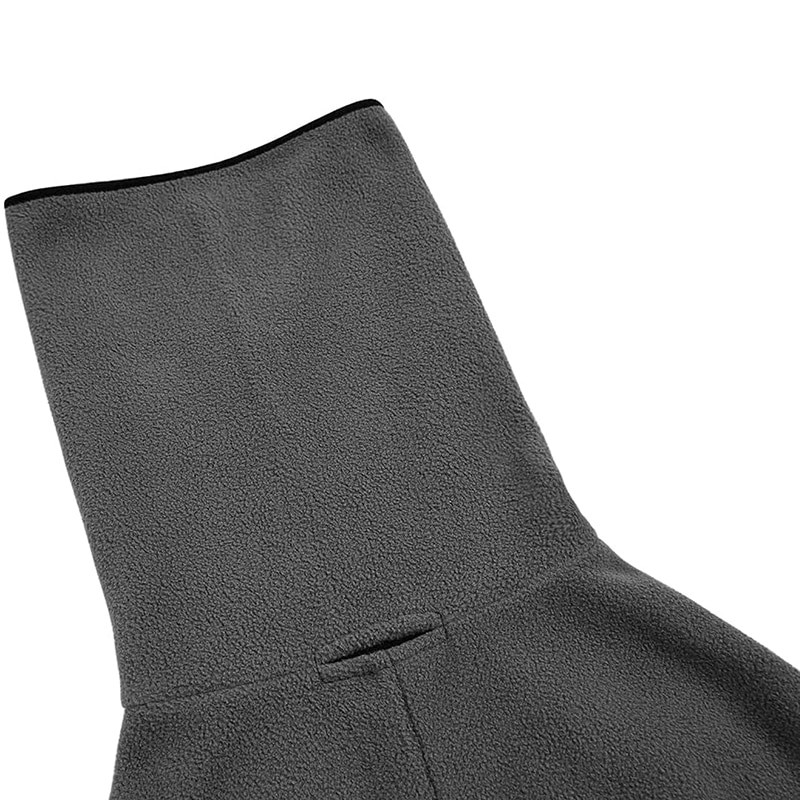 Benepaw Jachetă de iarnă pentru câini de culoare solidă, caldă, pentru cățeluș, vestă reglabilă pentru animale de companie, haine cu glugă, haine moale din lână pentru cățeluș