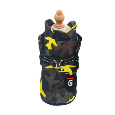 Talvised koerariided väikestele koertele Soe fliisist suur koerajope Veekindel lemmikloomamantel rakmetega Chihuahua riided kutsikakostüüm