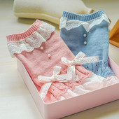 Mačka Pes Sveter Kabát Šteňa Oblečenie pre domáce zvieratá Psy Pletené oblečenie Čivava Yorkshirský teriér Pudel Bišoník Pomeranian Oblečenie Outfit