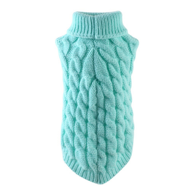Winter Warn Ρούχα για σκύλους γάτας Ζεστά πουλόβερ σκύλου για μικρό παλτό ρούχων κατοικίδιων ζώων Yorkie Πλεκτομηχανές Ρούχα για γάτες Ρούχα για κατοικίδια