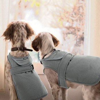 Benepaw Cold Weather Dog Coat Winter Comfortable Dog Warm Fleece Jacket Ветроустойчиво Куче Дрехи Жилетка За Малки Средно Големи Кучета