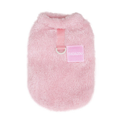 Ρούχα για κατοικίδια Fleece Ζεστό γιλέκο σκύλου Παλτό Πουλόβερ Κουτάβι Πουλόβερ Γάτα Ένδυση για κατοικίδια Μονόχρωμο Ζεστό γιλέκο για κατοικίδια