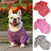 Κλασικό παλτό για μικρός σκύλος γάτα Μασίφ πουλόβερ Puppy Jacket Φούτερ Χειμώνας ζεστό Chihuahua Frenchie Bulldog Pet Supplies