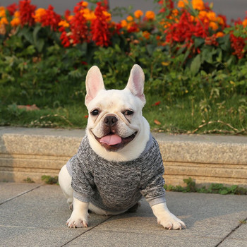 Κλασικό παλτό για μικρός σκύλος γάτα Μασίφ πουλόβερ Puppy Jacket Φούτερ Χειμώνας ζεστό Chihuahua Frenchie Bulldog Pet Supplies