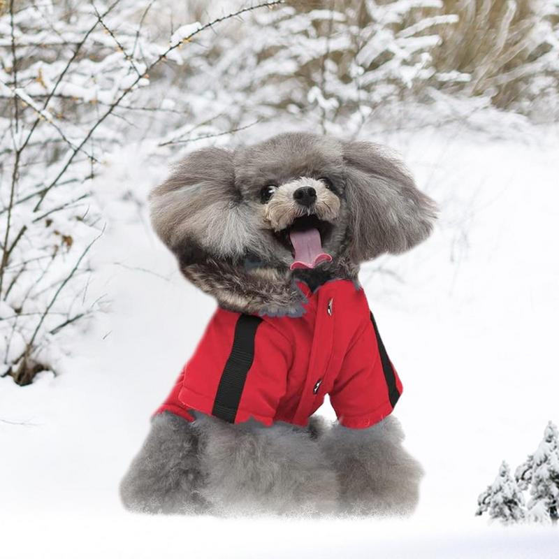 Paltoane pentru câini pentru vreme rece Rezistent la vânt, caldă, groasă, pentru câini, pentru câini, pentru iarnă, haine de iarnă pentru câini, super caldă.