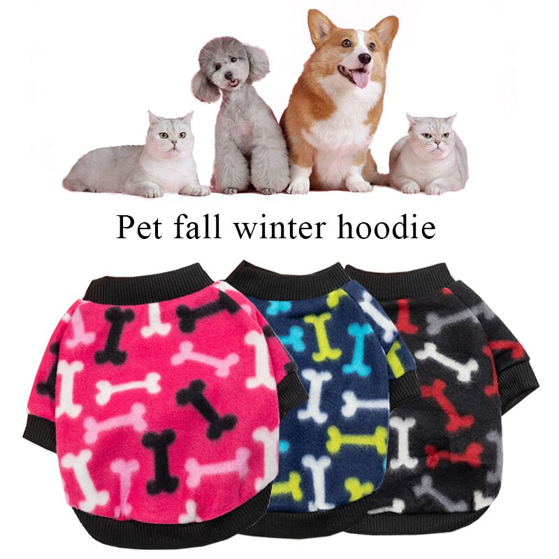 Šuniuko marškinėliai naminiams gyvūnėliams naminiams gyvūnėliams megztiniai Šunims Striukė šunų drabužiai Šilti drabužiai naminiams gyvūnėliams Mieli, patogūs marginti šunų marškinėliai su kaklu