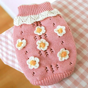 Pulovere cu fundă de lemn cu fundă Haine pentru câini Pulover pentru pisici Pulover pentru câini de talie mică.