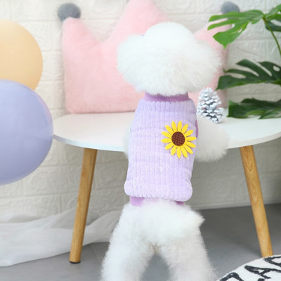 Haină pentru câini Haine pentru câini mici Chihuahua Yorkie Căptușeală moale Cămașă pentru pisici Jachetă caldă pentru cățeluș Îmbrăcăminte pentru câini S-XXL Nou