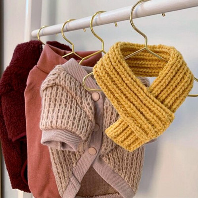 Lemmikloomariided Sügis Talv Keskmine Väike Koer Kootud Kampsun Mood Sall Armas mantel Kassipoeg Kutsikas Armas Kardigan Yorkshire Puudel