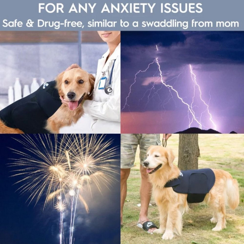 Mäkké pohodlné oblečenie proti úzkosti pre mačky/psy, košeľa, vesta pre šteniatka, bunda pre psov, upokojujúci kabát pre domáce zvieratá