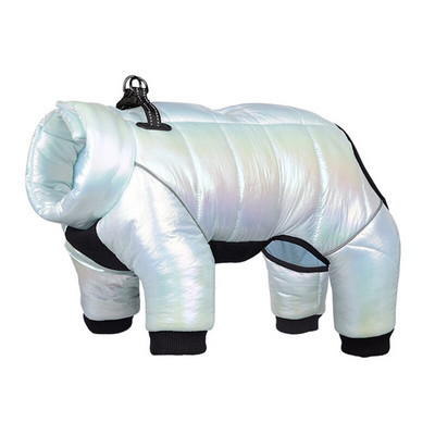 Îmbrăcăminte pentru câini de iarnă pentru animale de companie, impermeabilă, călduroasă, jachetă pentru câini, haine, guler încorporat, salopetă pentru cățeluș, îmbrăcăminte reflectorizantă pentru buldog francez.