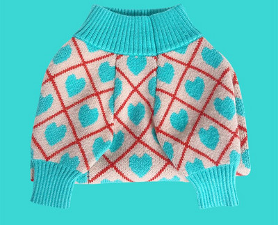 2021. aasta koerakostüüm, sügis, talv, soe mood Bulldogi mantel jakk, väike, keskmine, koer, kass, kampsun, armastus, kudumine, riided