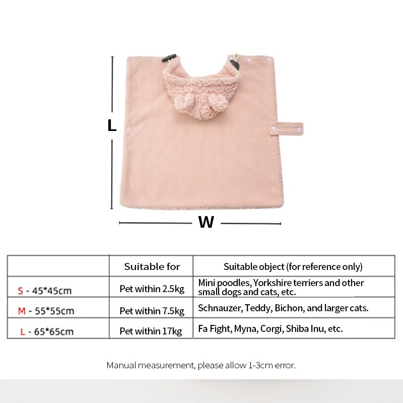 Koerte vannipidžaama väikestele koertele kassidele Mugav paks kutsika magamistekk kapuutsiga öösärgiga pidžaama koertele Tüdruk Poiss