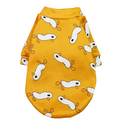 Drăguț cu imprimeu pentru câini de talie mică, haine de iarnă, haine calde pentru animale de companie pentru chihuahua, shih tzu, hanorac, cățeluș, pisică, pulover, câini, animale de companie