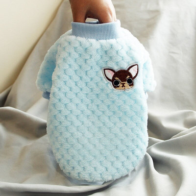 SUPREPET Flanelové teplé oblečenie pre šteniatka, zimné, roztomilé a pohodlné, mikina s kapucňou pre malého psa, francúzsky buldoček, mäkký ležérny sveter, dizajnérsky módny dizajn