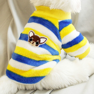 SUPREPET Flanelové teplé oblečenie pre šteniatka, zimné, roztomilé a pohodlné, mikina s kapucňou pre malého psa, francúzsky buldoček, mäkký ležérny sveter, dizajnérsky módny dizajn