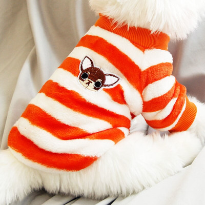 SUPREPET Flanelové teplé oblečenie pre šteniatka, zimné, roztomilé a pohodlné, mikina s kapucňou pre malého psa, francúzsky buldoček, mäkký ležérny sveter, dizajnérsky módny dizajn