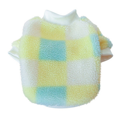 Haine din lână pentru animale de companie Grilaj, moale, pentru cățeluș, pisicuțe, pentru câini de talie mică, mijlocie, pisici, căldură, iarnă, jachetă pentru câini pisici