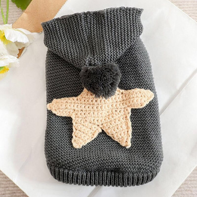 Pulover cu glugă Haine pentru câini Toamnă Iarnă Îmbrăcăminte caldă Articole pentru animale de companie cu glugă pentru câini de talie mică, mijlocie, pisică, cățeluș, chihuahua, transport gratuit