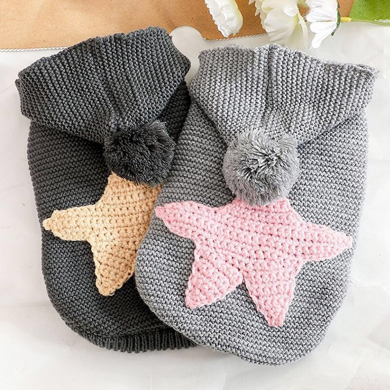 Pulover cu glugă Haine pentru câini Toamnă Iarnă Îmbrăcăminte caldă Articole pentru animale de companie cu glugă pentru câini de talie mică, mijlocie, pisică, cățeluș, chihuahua, transport gratuit