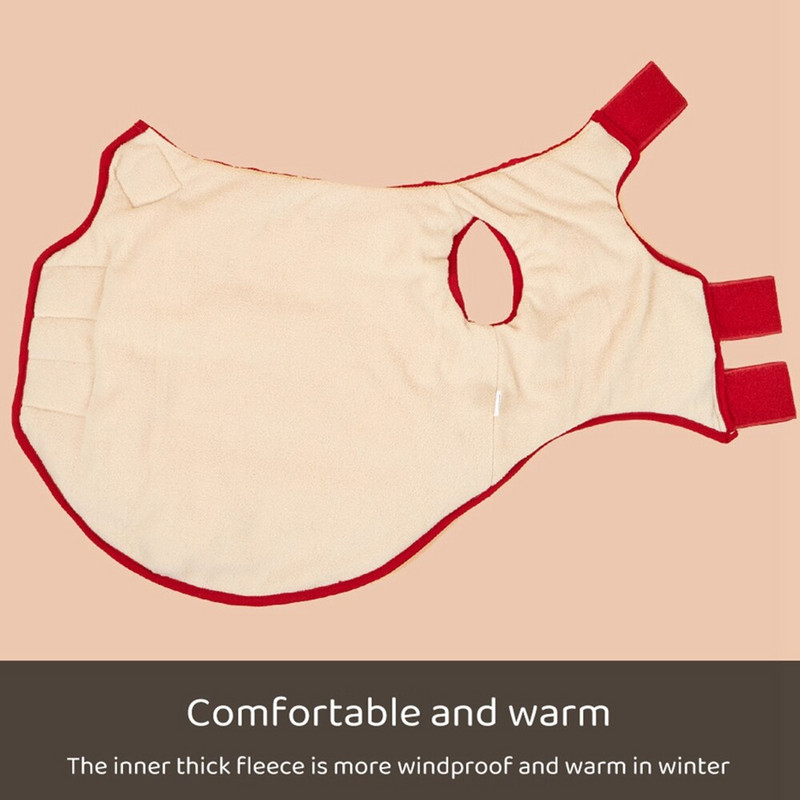 Talvine koera külma ilmaga mantel hubane veekindel tuulekindel koera jope paks polsterdatud soe mantel vest riided väikesele keskmisele suurele koerale