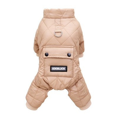 Ρούχα για σκύλους χειμωνιάτικων κατοικίδιων για μικρά σκυλιά Παλτό για κουτάβι Ζεστά ρούχα αδιάβροχα μπουφάν για σκύλους Ρούχα μασκότες Chihuahua Ρούχα