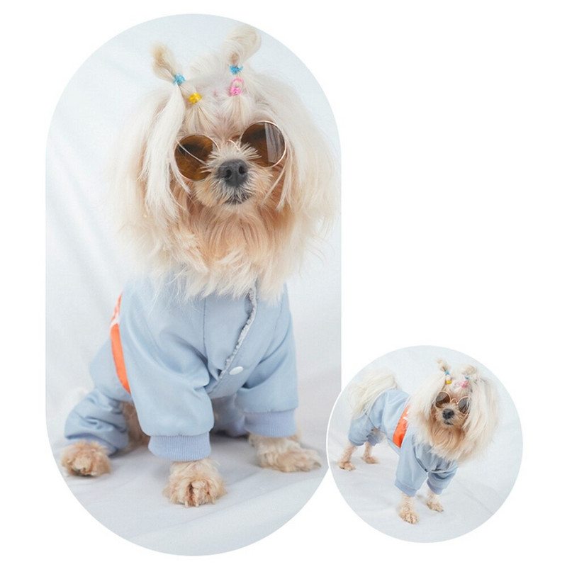 Zimski kaputi za štene za male srednje pse Toplo snježno odijelo podstavljeno od flisa Vodootporni kombinezon za kućne ljubimce Odjeća Odjeća Odjeća