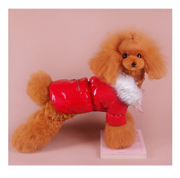 Šteniatko Dog Roztomilé zahusťovacie vrchné oblečenie Oblečenie pre malých psov Jesenné a zimné oblečenie pre domáce zvieratá Teplá bavlnená podšívka pre psov