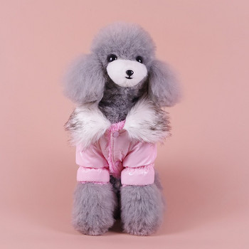 Šteniatko Dog Roztomilé zahusťovacie vrchné oblečenie Oblečenie pre malých psov Jesenné a zimné oblečenie pre domáce zvieratá Teplá bavlnená podšívka pre psov