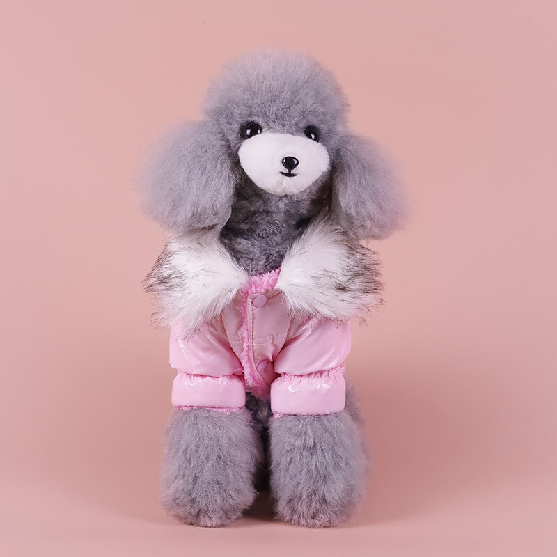 Šteniatko Dog Roztomilé zahusťovacie vrchné oblečenie Oblečenie pre malých psov Jesenné a zimné oblečenie pre domáce zvieratá Teplá bavlnená podšívka pre psov
