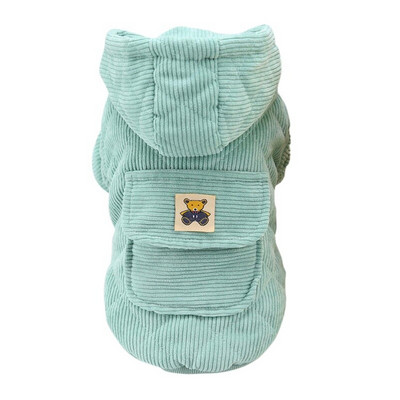 Jachetă cu glugă pentru animale de companie, îmbrăcăminte pentru câini, haine de iarnă pentru vreme rece, căptușeală din lână, îmbrăcăminte pentru câini, salopete calde pentru mici, medii.