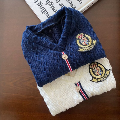 Haine pentru animale de companie Toamnă Iarnă Câine Mici Mediu Pulover tricotat Vestă de modă Dachshund Chihuahua Pisicuță Cățeluș Pulover Dulce Pudel