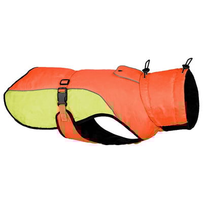 Nepremokavý flísový zimný kabát pre psov - teplá snehová bunda do chladného počasia a pršiplášť pre malé, stredné a veľké psy