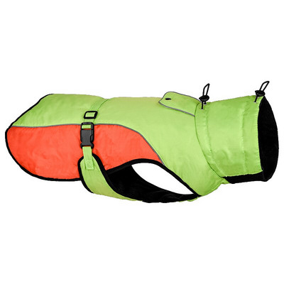 Nepremokavý flísový zimný kabát pre psov - teplá snehová bunda do chladného počasia a pršiplášť pre malé, stredné a veľké psy