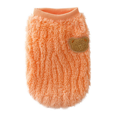 Ζεστά πουλόβερ σκυλιών για μικρούς μεσαίους σκύλους Γάτες Φούτερ για κουτάβι Πουλόβερ Μαλακό Fleece Γιλέκο σκύλου Μπουφάν Chihuahua Yorkie Pug Στολή