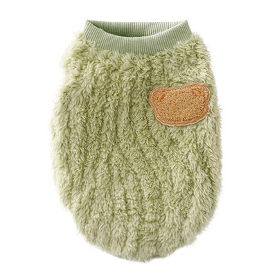 Ζεστά πουλόβερ σκυλιών για μικρούς μεσαίους σκύλους Γάτες Φούτερ για κουτάβι Πουλόβερ Μαλακό Fleece Γιλέκο σκύλου Μπουφάν Chihuahua Yorkie Pug Στολή
