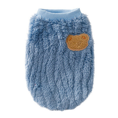 Ζεστά πουλόβερ σκυλιών για μικρούς μεσαίους σκύλους Γάτες Φούτερ για κουτάβι Πουλόβερ Μαλακό Fleece Γιλέκο σκύλου Μπουφάν Chihuahua Yorkie Pug Στολή