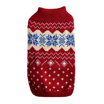 Sveter pre malé psy, zimný kabát, oblečenie, klasické pletené oblečenie s rolákovým golierom, teplé oblečenie pre čivavu