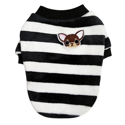 Armsad koerariided Talvine sooja triibuga dressipluus kutsikas kass väikesed keskmised koerad kutsikas Yorkshire`i varustus lemmikloomade rõivatarvikud