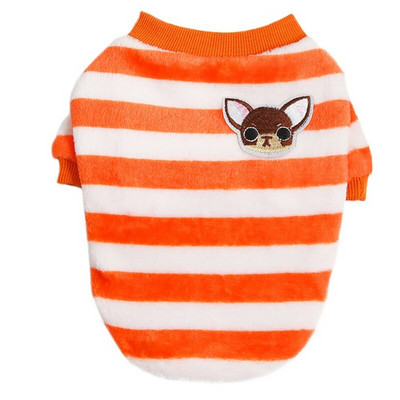 Armsad koerariided Talvine sooja triibuga dressipluus kutsikas kass väikesed keskmised koerad kutsikas Yorkshire`i varustus lemmikloomade rõivatarvikud