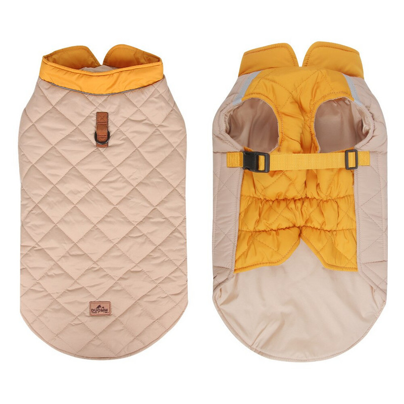 Žieminiai naminių šunų drabužiai naminiams gyvūnėliams šilta striukė Kailis Madingi šunų drabužiai Apranga Reguliuojama liemenė vidutinio dydžio šunims Prancūzų buldogas